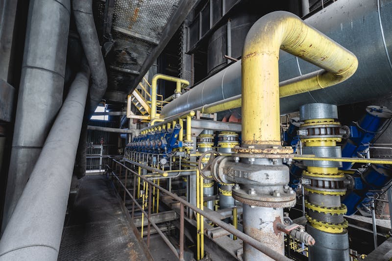 Petrochemical refinery plant
